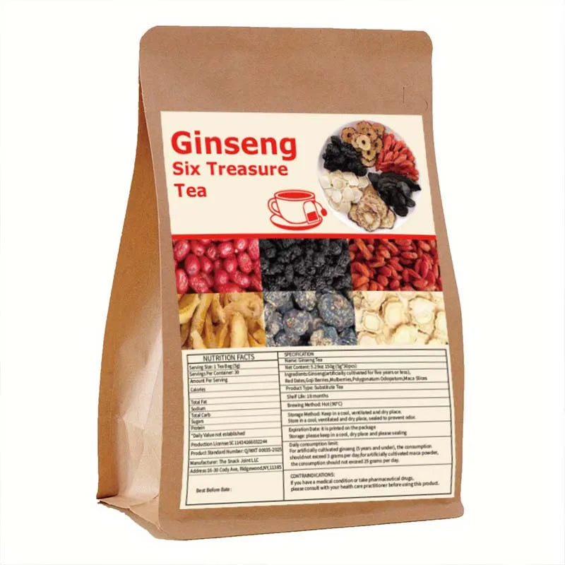 Skidex™ Vitality Surge Tea - Ginseng Six Treasures