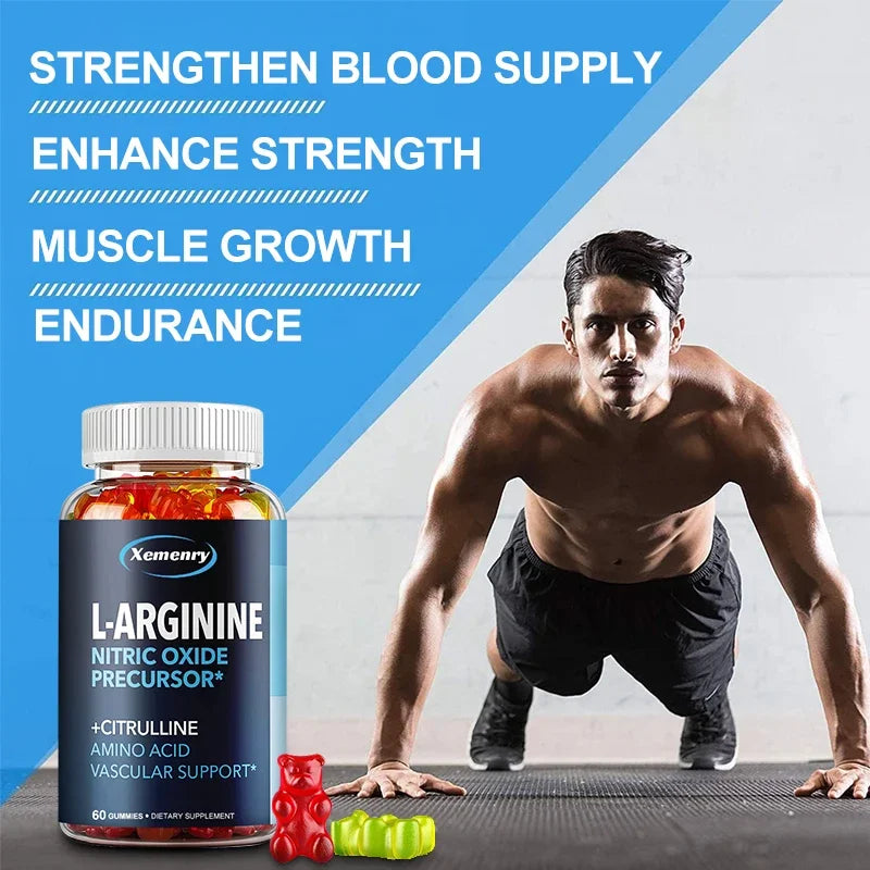 Skidex™ Supercharged L-Arginine Gummies - Performance Boost