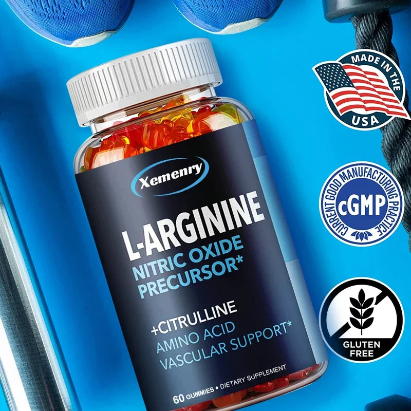 Skidex™ Supercharged L-Arginine Gummies - Performance Boost