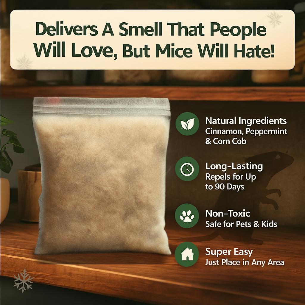 Skidex™ Mouse Repellent Pouches