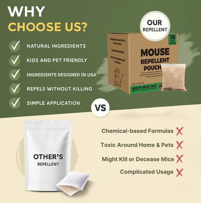 Skidex™ Mouse Repellent Pouches